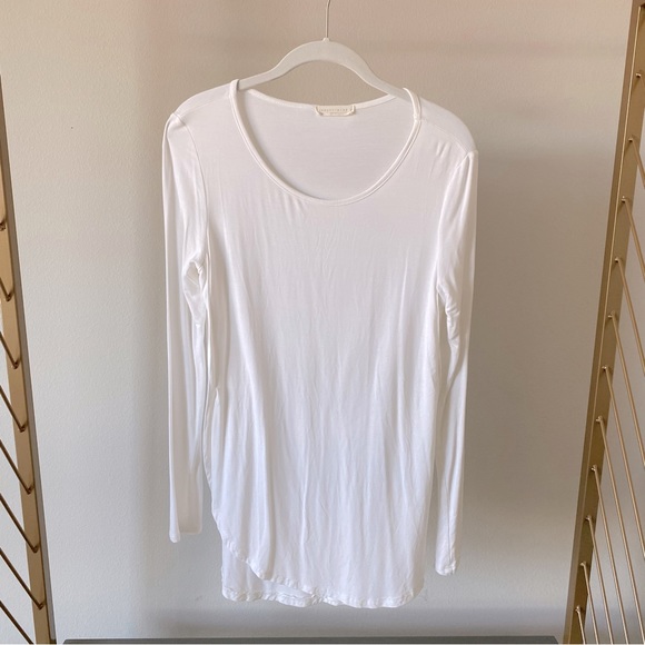 Marshalls Tops - Ivory White Long Sleeve Tunic